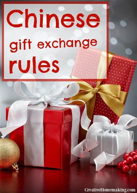 chinese xmas gift exchange ideas|chinese gift exchange rules printable.